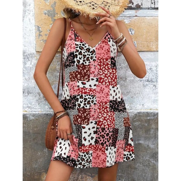 Kadın Ip Askılı V Yakalı Süprem Elbise