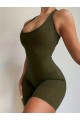 Kadın Sırt Sporcu Kesim Kaşkorse Kumaş Mini Bodycon