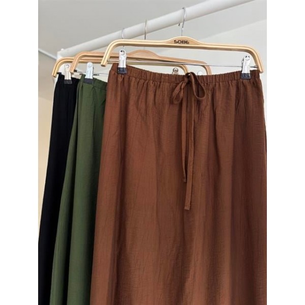 Yelek Önden Bağlamalı Uzun Etekli Takım 10192