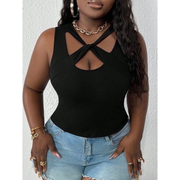 Kadın önden çapraz Detay Askılı Viskon Bluz