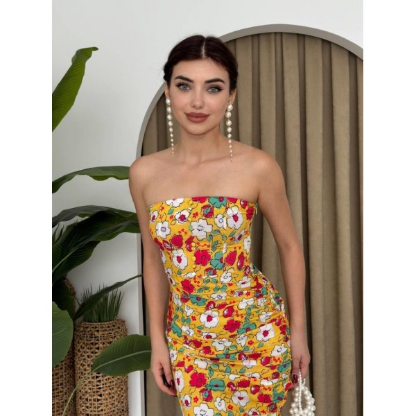 Emelıe Straplez Elbise