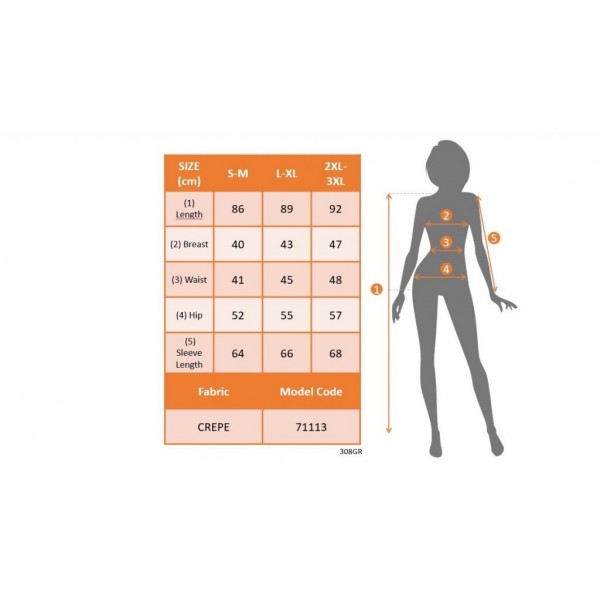 Kadın Uzun Kollu Balıkçı Yaka Düğme Detay Renkli Pul Payet Kol Scuba Krep Elbise