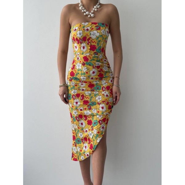 Emelıe Straplez Elbise