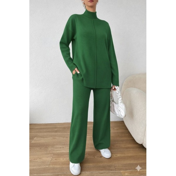 Kadın Uzun Kollu Triko Ikili Takım