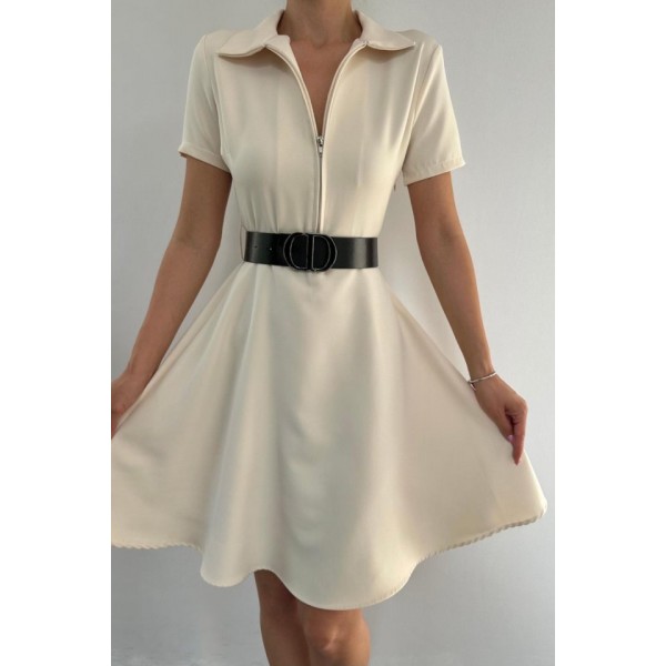 Kemik Kemerli Spor Elbise