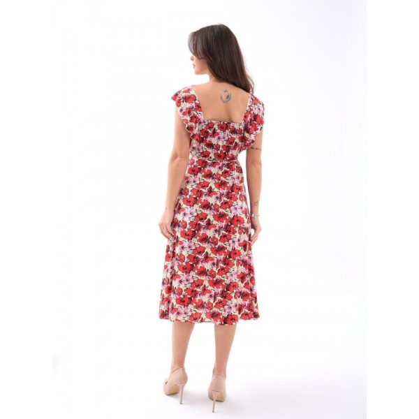 5370 ELBİSE-KIRMIZI