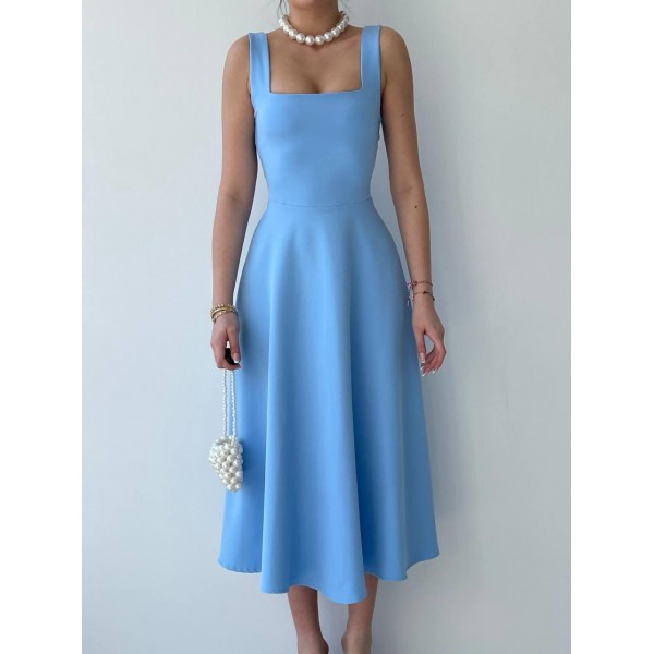 Neapolitan Askılı Elbise