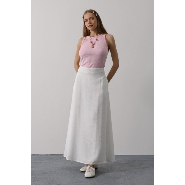 Keten Etek - Beyaz