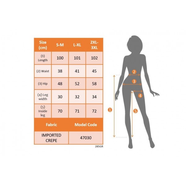 Kadın Yüksek Bel önden Fermuarlı Ithal Krep Pantolon