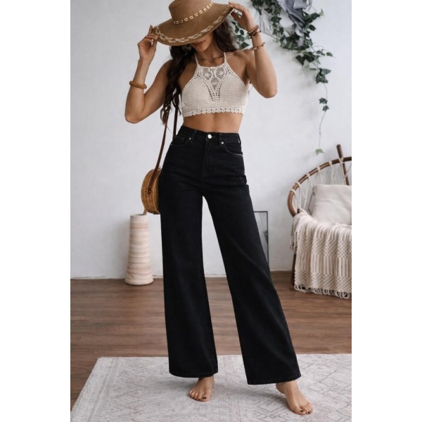 Kadın Yüksek Bel Palazzo Pantolon