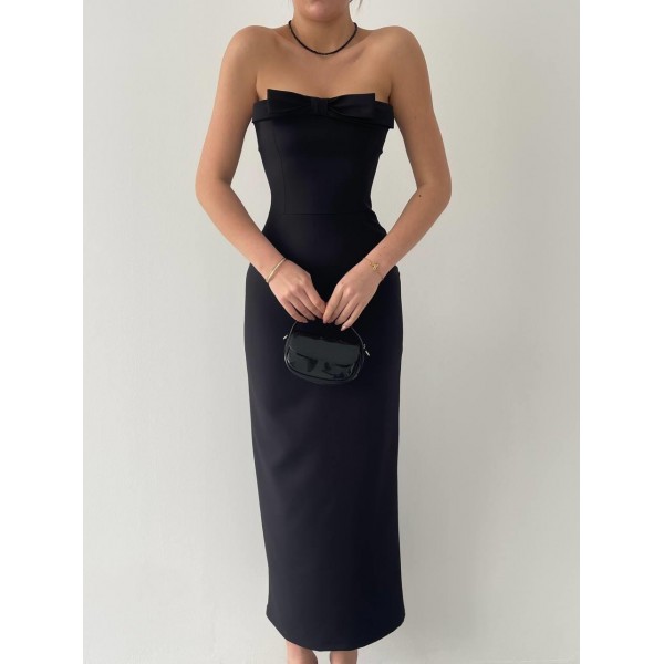 ÖNÜ KURDALELİ KAELM ELBİSE