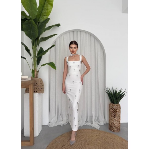 Ners Taş Detaylı Elbise