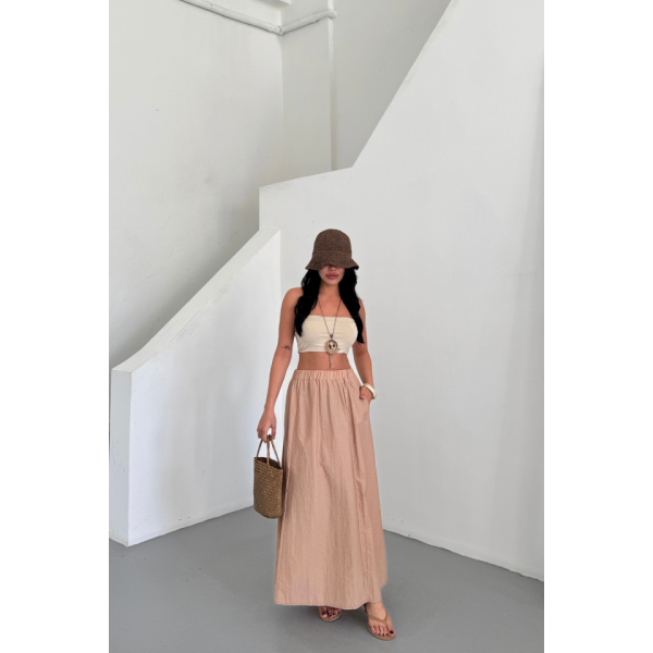 ETEK ŞANEL BOY SOFT KUMAŞ - Bej