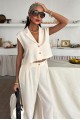 Zoe Crop Yelek Takım 9744-08