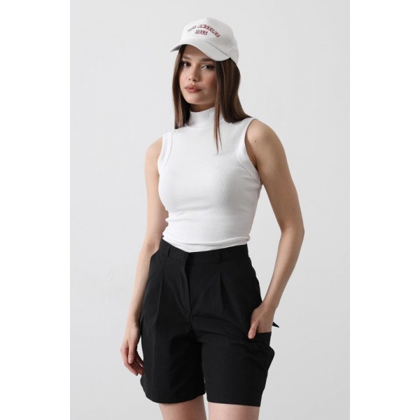 Cargo Cepli Şort - Siyah