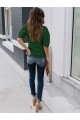 Kadın Kısa Kollu Pileli Balın Kol Bürümcük Bluz
