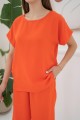 Oranj T-Shirt Ve Pantolon Takım