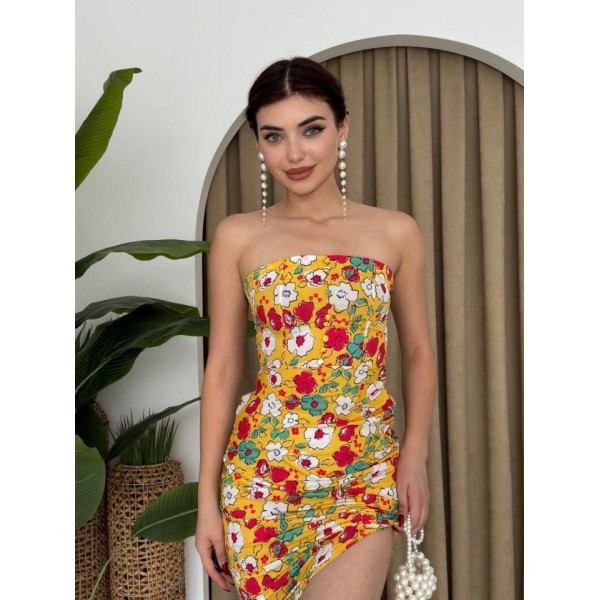 Emelıe Straplez Elbise