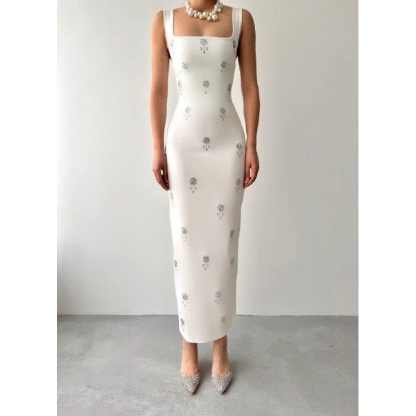 Ners Taş Detaylı Elbise