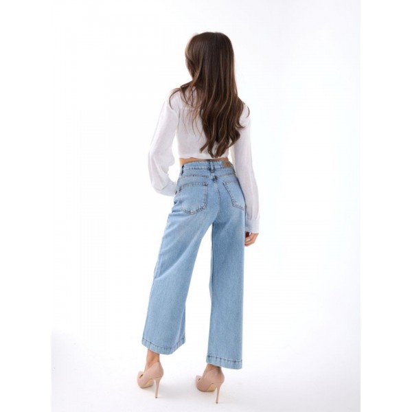 7356 KOT PANTOLON-MAVİ