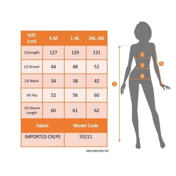 Kadın Uzun Kollu Kruvaze Yakalı Belden çapraz Detaylı çift Renkli Midi Ithal Krep Elbise