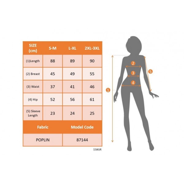 Kadın Kısa Bağcıklı Kol Kruvaze Yaka önden Düğmeli Kısa Poplin Elbise