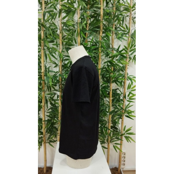 Erkek Bisiklet Yaka Kedi Baskılı Süprem T-shirt