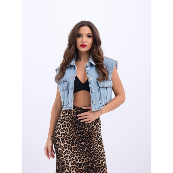 6870 KOT YELEK-MAVİ