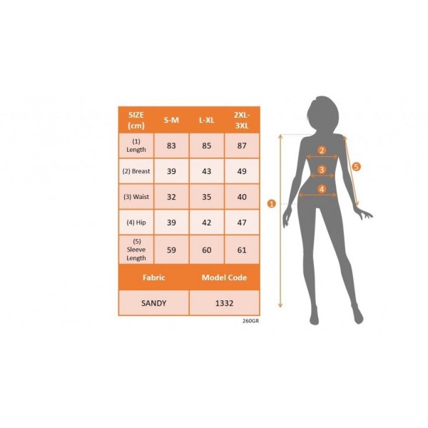 Kadın Uzun Kollu Kruvaze Yaka Sandy Mini Elbise