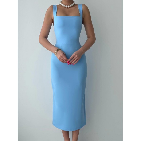 Martin Askılı Kalem Elbise