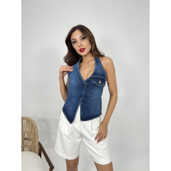 6532 KOT YELEK-MAVİ