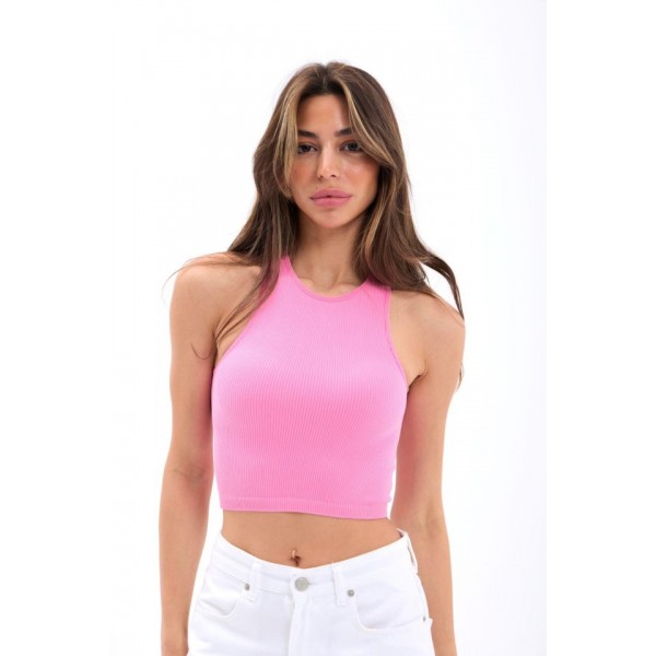 2501 SPORCU YARIM T-SHİRT-PEMBE