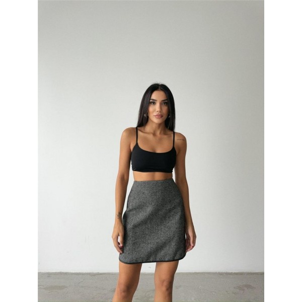KAŞE KISA ETEK - Siyah