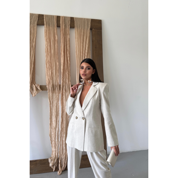 KETEN CEKET - PANTOLON TAKIM - Ham