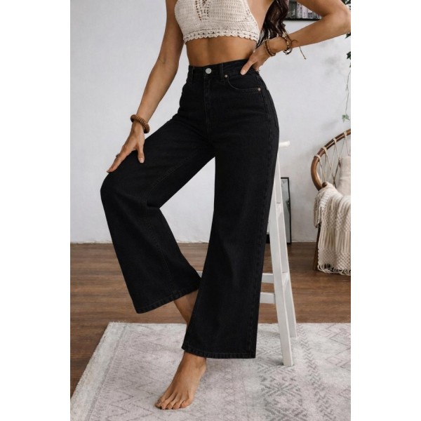 Kadın Yüksek Bel Palazzo Pantolon