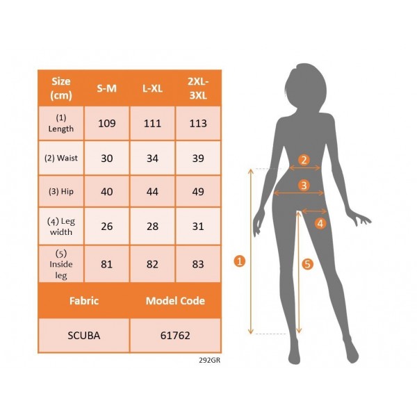 Kadın Yüksek Bel İspanyol Paçalı Yanlardan şerit Detaylı Dalgıç Tayt Pantolon