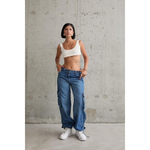 Mavi Yan Cepli Jeans Pantolon