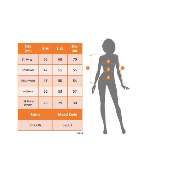 Kadın Kısa Kollu önden Fermuarlı Yazı Baskılı Viskon Bluz