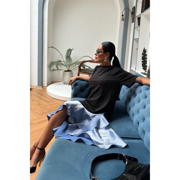 Volanlı Süprem Elbise 2864