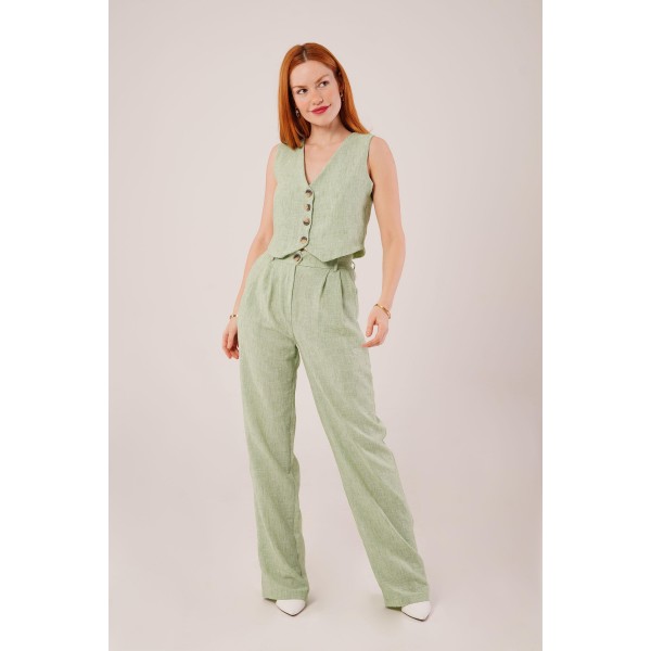 Kırçıllı Desen Yeşil Takım