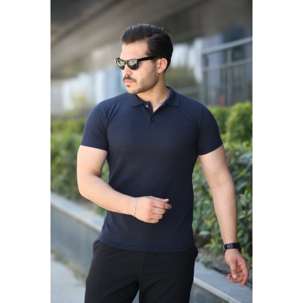 Erkek Kısa Kollu Yakalı Tişört