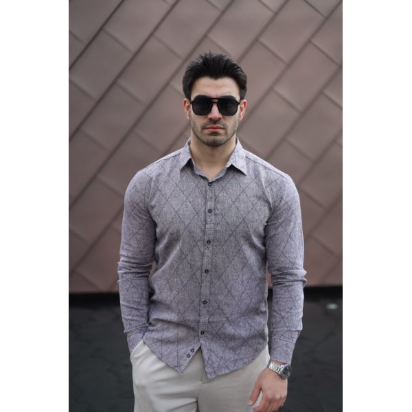 Erkek şamre Kumaş Gömlek