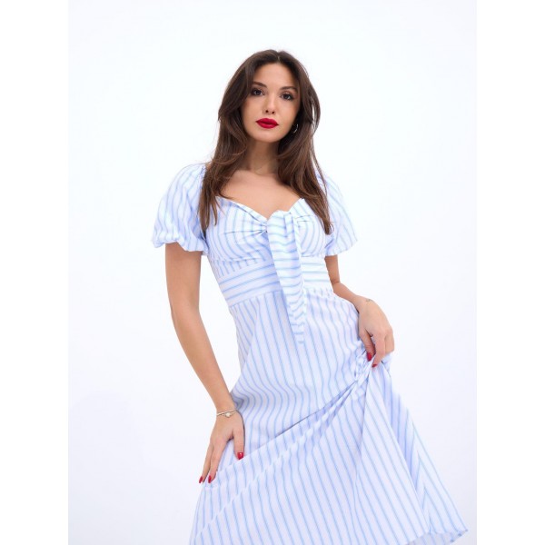 5948 ELBİSE-LOS ANGELES ÇİZGİLİ