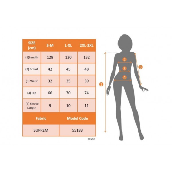 Kadın Kısa Kelebek Kollu Kruvaze Yaka Desenli Süprem Elbise