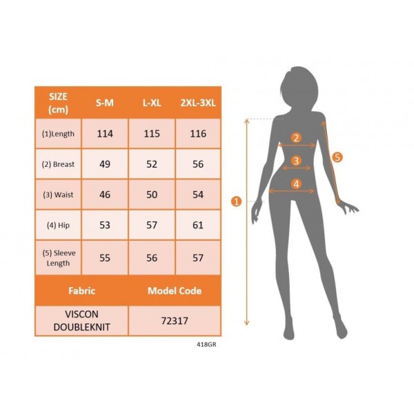 Kadın Uzun Kollu Kapşonlu Cep Detaylı Viskon Iki Iplik Maxi Elbise