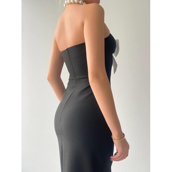 Harvoy Straplez Elbise