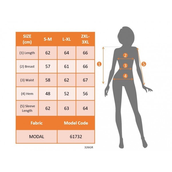 Kadın Uzun Kollu önden Fermuarlı Modal Ceket