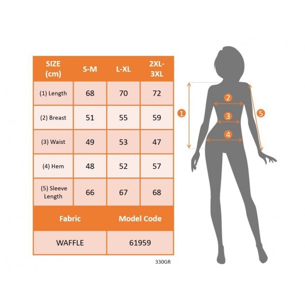 Kadın Uzun Kollu Leopar Yakalı Fermuarlı Waffle Bluz