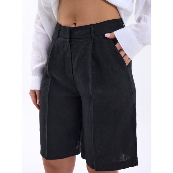 7066 ŞORT-SİYAH