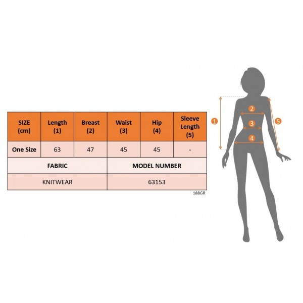 Kadın Sıfır Kol Yuvarlak Yaka şerit Detay Triko Bluz